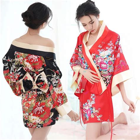 Nouveau sous vêtements Sexy femmes Lingerie Cosplay japonais Kimono