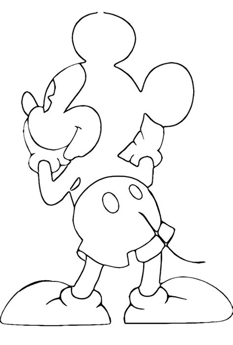 Pin by José Matheus on CARTOON in 2024 Mickey coloring pages Disney