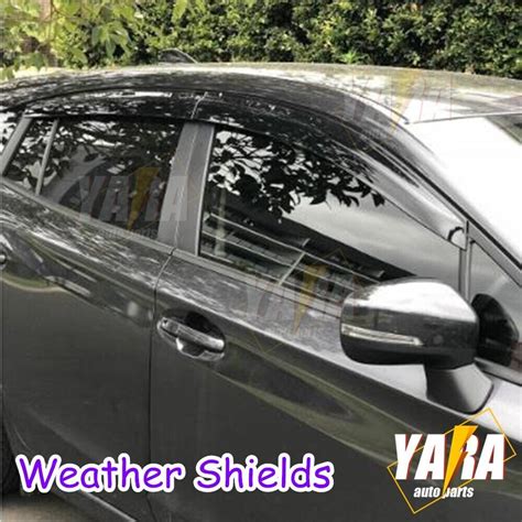 Weather Shields Weathershield Window Visors Suitable For Subaru Impreza