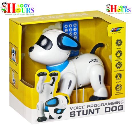 Remote Controlled + Voice Programing Stunt Dog – Mero Momma