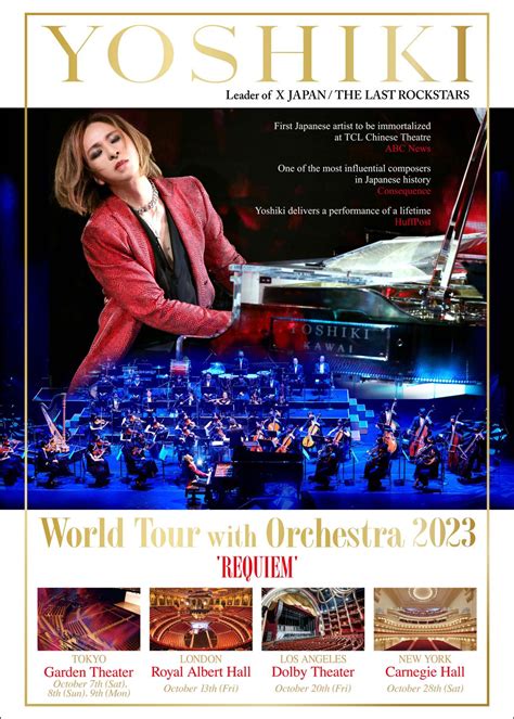 Requiem Yoshiki Classical World Tour With Orchestra