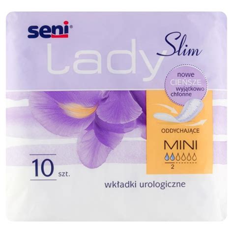 Wkładki urologiczne dla kobiet Seni Lady Mini Slim x 10 szt cena