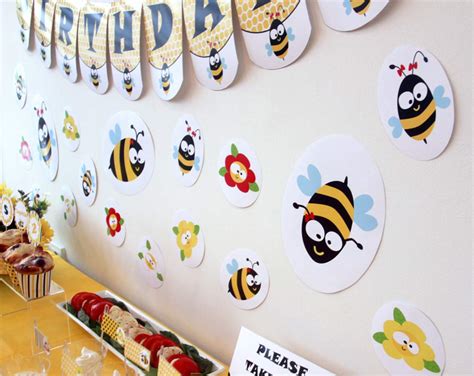 Bumble Bees Birthday Party Ideas Photo 40 Of 45 Catch My Party