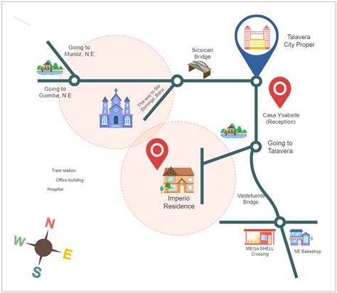 Vicinity Map Edrawmax Template