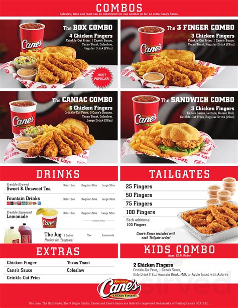 Mobile Apps Will Soon Feature The Full Raising Cane's Nutritional Menu - RYZE Superfoods