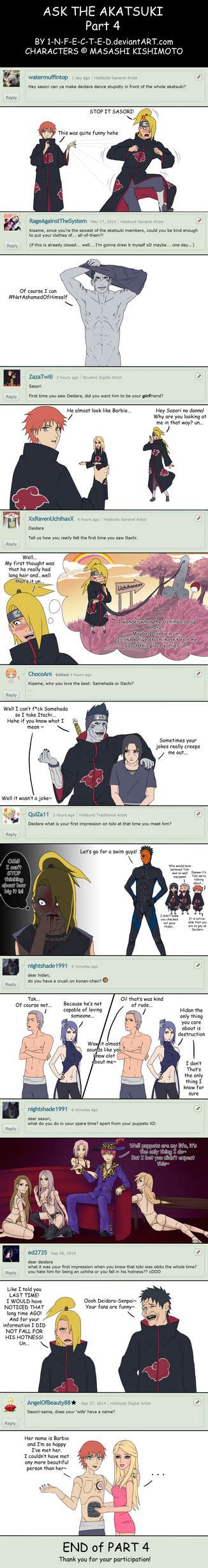 Ask The Akatsuki Part 4 By 1 N F E C T E D On Deviantart