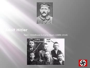 Adolf Hitler's Childhood and Early Years by The History Center | TPT