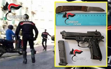 Catania Tira Fuori Coltello E Pistola Durante Una Lite Un Ferito