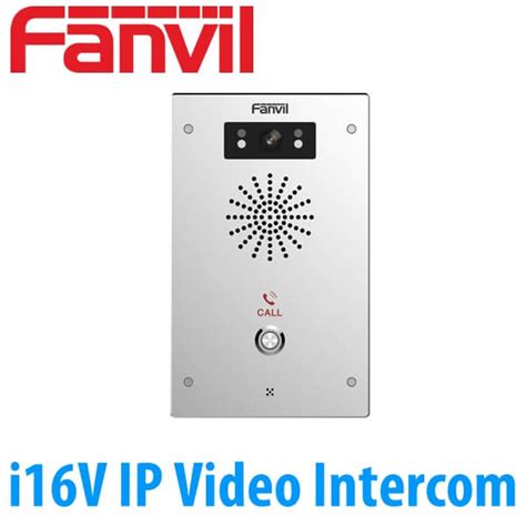 Fanvil I V Sip Video Intercom Suitable For Outdoor Or Indoor Installation