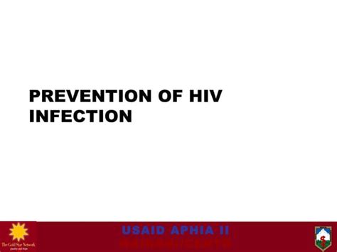 Module 7 Prevention Of Hiv Ppt