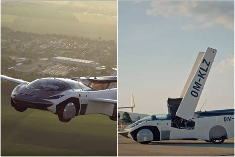 Plane With 4 Wheels Flying Car Completes 35 Min Flight Between Airports In Slovakia