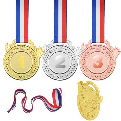 100 Pieces Gold Medals For Kids Medals For Awards Plastic Winner Award