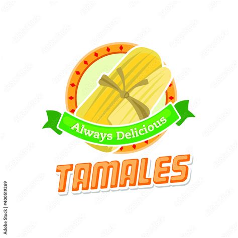 Tamales Logo. Mexican Food Logo, vector. Stock Vector | Adobe Stock