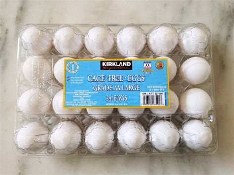 Kirkland Cage Free Eggs At Costco Wholesale Amid The Off