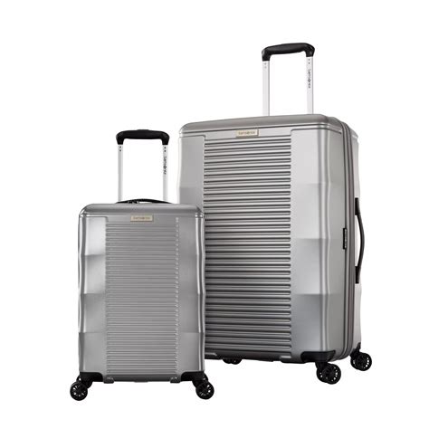 Samsonite Easelite Xlt 2 Pc Hardside Luggage Set Silver Bjs