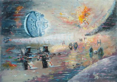 Star Wars Painting Star Wars Painting Star Wars Art Star Wars Paintings