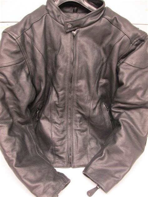 Purchase River Road Race Leather Motorcycle Jacket 46 In Benicia