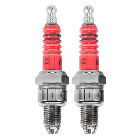 Pack Of 2 Racing 3 Electrode Spark Plug A7tc For 50cc 110cc 125cc 150cc