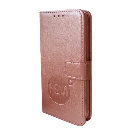 Hem Samsung S Ultra Rose Gold Leren Portemonnee Hoesje Lederen