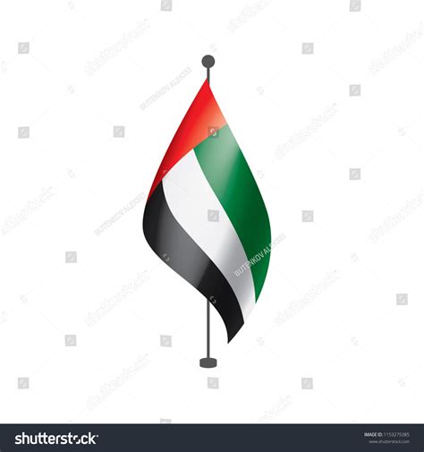 United Arab Emirates Flag Vector Illustration Stock Vector (Royalty Free) 1153275385 | Shutterstock