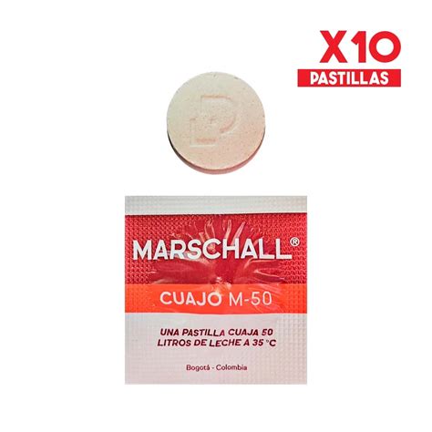 Cuajo Marschall M X Pastillas Cuajo Para Queso