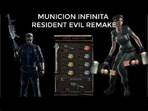 Resident Evil Remake Municion Infinita Retro Truco Youtube