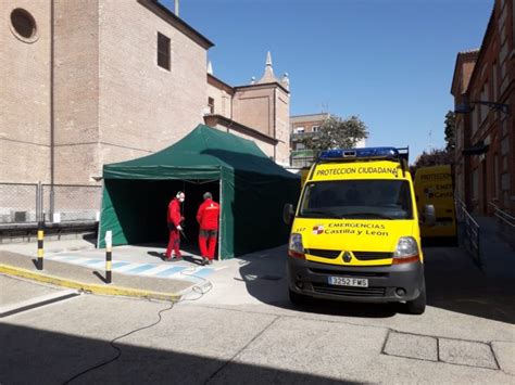 El Centro De Salud De Medina Del Campo Urbano Instala Una Carpa De