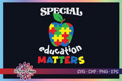 Special Education Matters Autism Teacher Afbeelding Door Ssflower