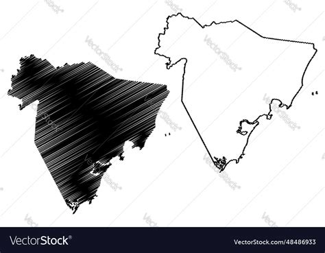 Guarapari Municipality Esp Rito Santo State Vector Image