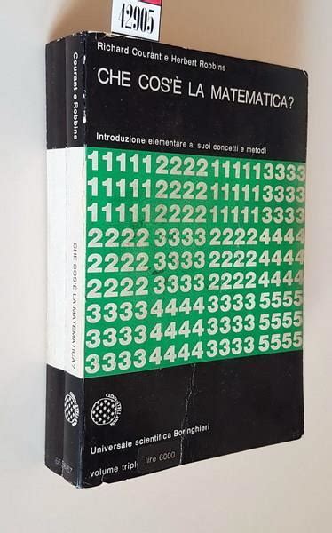 Che Cos E La Matematica Introduzione Elementare Ai Suoi Concetti E