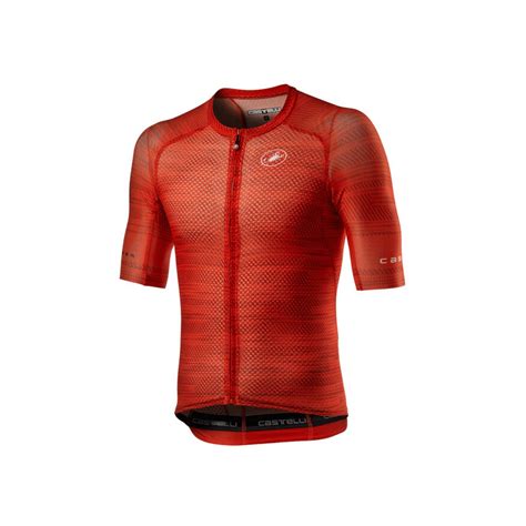 Maglia Manica Corta Castelli Climbers Sl Rossa