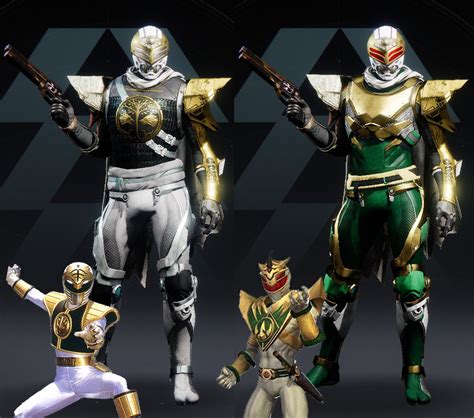 Tommy Olivers White Ranger And Lord Drakkon R Destinyfashion