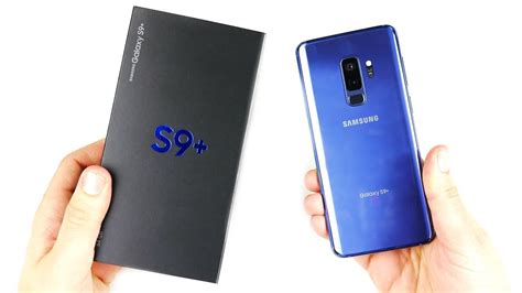 Samsung Galaxy S9 Plus Unboxing Coral Blue Youtube