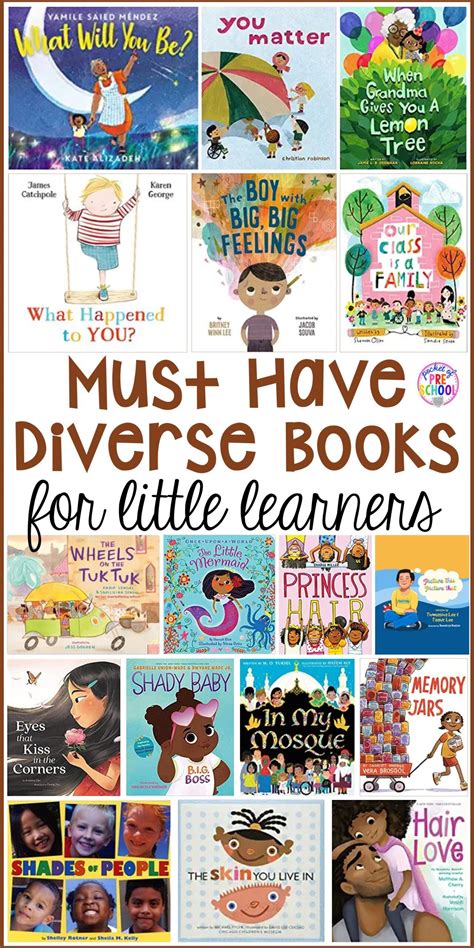 Celebrate diversity book list for preschool and kindergarten – Artofit