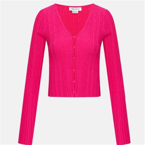 Urban Revivo Tops Textured Rib Knit Cardigan Poshmark