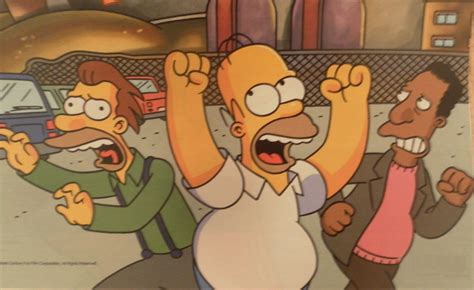 A pic I took from one of my The Simpsons Comics with Lenny and Carl ...