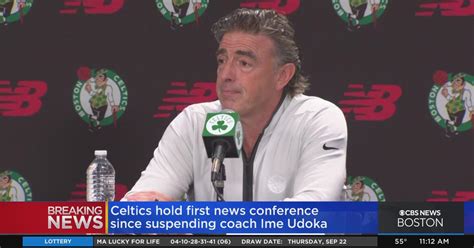 Celtics Owner Wyc Grousbeck Discusses Ime Udoka Suspension Cbs Boston