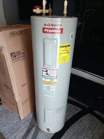 52 Gallon A O Smith Promax Water Heater 200 Materials For Sale