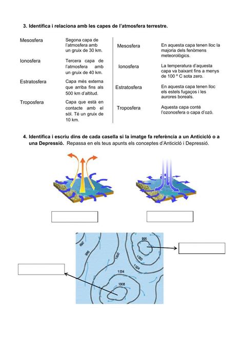 Latmosfera Terrestre Worksheet Live Worksheets