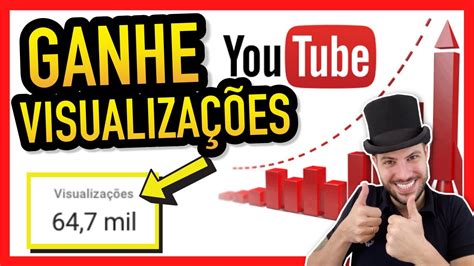 Como Ganhar Visualiza Es No Youtube Super R Pido Vivendo De Youtube