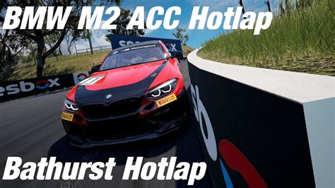 New ACC DLC BMW M2 CS On Bathurst Hotlap Default Aggressive YouTube