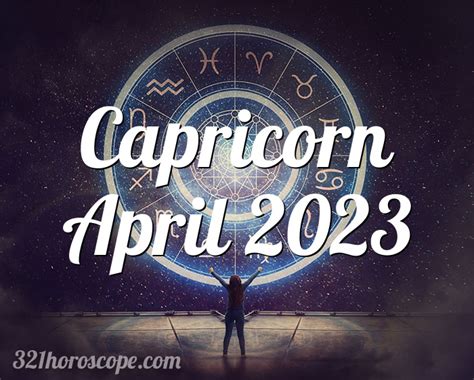 Horoscope Capricorn April Tarot Monthly Horoscope