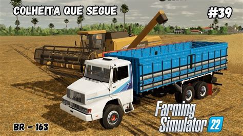 Colhendo Trigo no Mato Grosso do Sul Série no Mapa BR 163 Farming