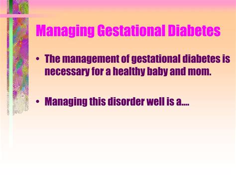 Ppt Managing Gestational Diabetes Powerpoint Presentation Free Download Id 5737532