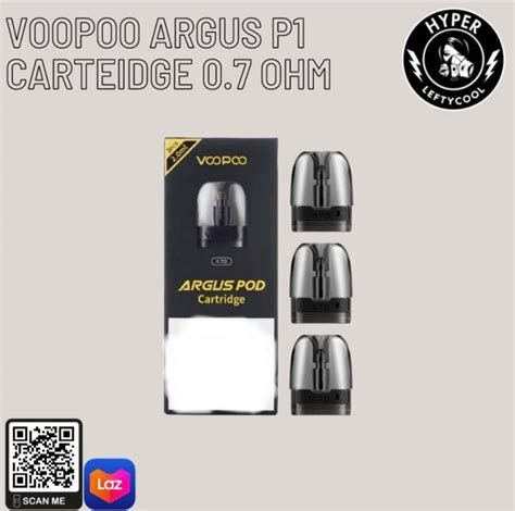 VOOPOO ARGUS POD CARTRIDGE 0 7OHM OCC COIL VOOPOO ARGUS CARTRIDGE Lazada