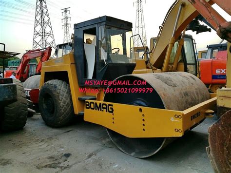 BW213 BOMAG ROAD ROLLER USED Compactor Vibratory Smooth Drum Roller