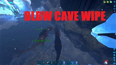 Ark Official PvP RE Wiping BLBW Ice Cave YouTube