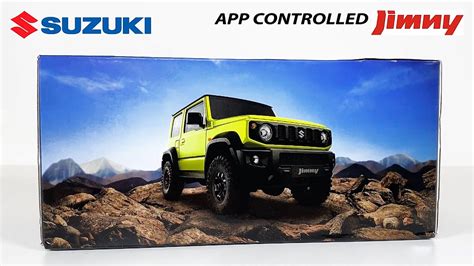 Xiaomi Suzuki Jimny Sierra 1/16 4x4 App Controlled RC Car: Unboxing ...