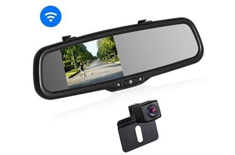 Rear View Mirror Backup Camera Kit | Wireless backup camera, Backup camera, Camera reviews