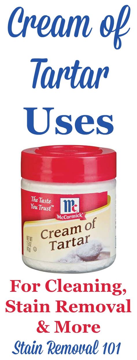 Cream Of Tartar Uses For Cleaning, Stain Removal And More